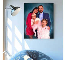 Портрет на холсте Классик Арт 30x40